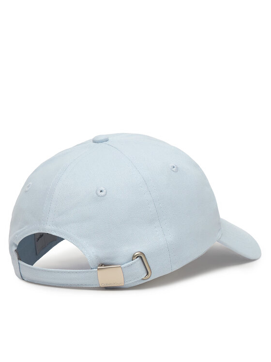 Calvin Klein Kepurė su snapeliu Calvin Klein Monologo Embroidery Baseball Hat LV04K5026G Žydra
