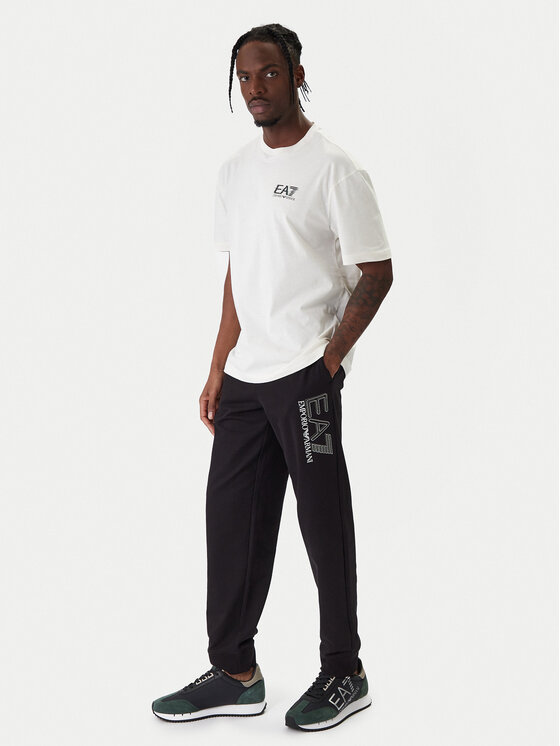 EA7 Emporio Armani EA7 Emporio Armani Camiseta 7M001327 AF17789 U0004 Écru Relaxed Fit