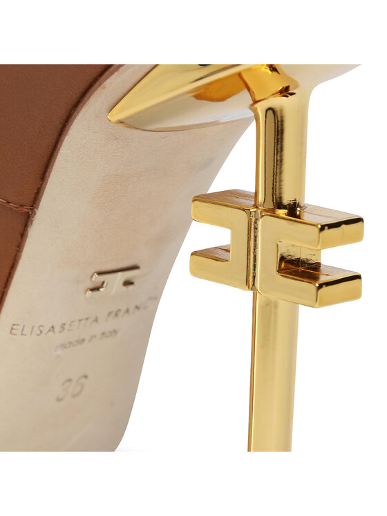 Elisabetta Franchi Туфлі на шпильці Elisabetta Franchi SA-37B-06E2-V489 Коричневий