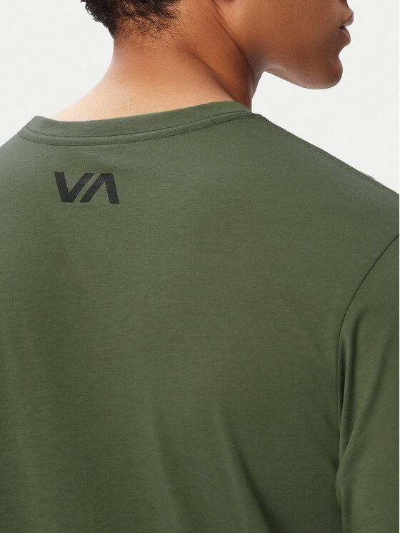 RVCA RVCA Camiseta Icon AVYZT01365 Marrón Regular Fit