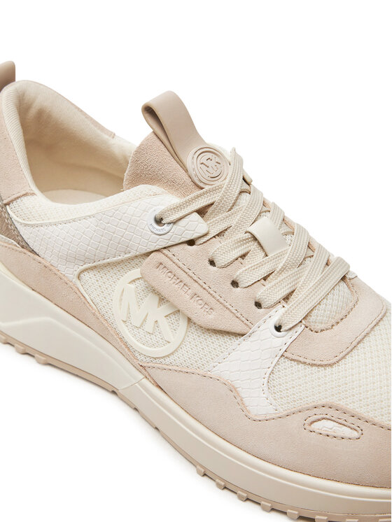 MICHAEL Michael Kors Laisvalaikio batai MICHAEL Michael Kors Theo Trainer 43T4THFS3D Écru