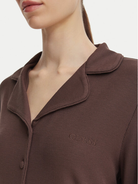 Guess Guess Pijama O6BX04 K5041 Marrón oscuro Regular Fit