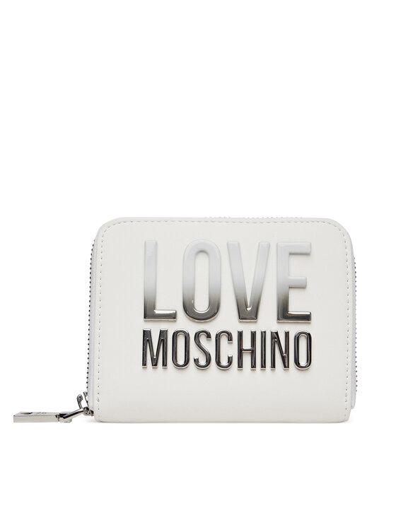 LOVE MOSCHINO Portfel LOVE MOSCHINO JC5732PP0MKD0100 Biały