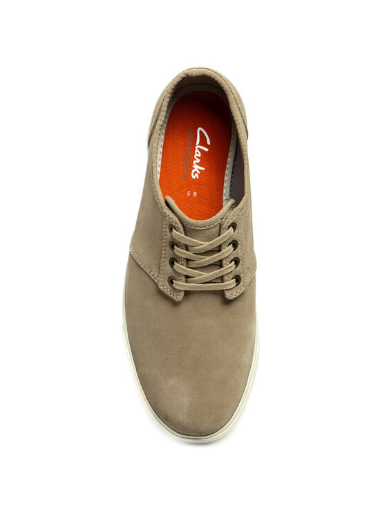 Clarks Félcipő Clarks Torbay Lace 203576327 Bézs