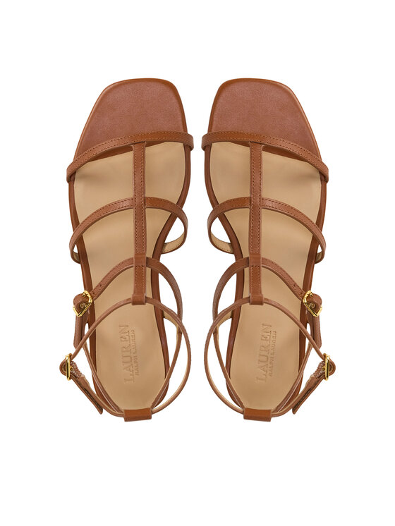 LAUREN RALPH LAUREN Сандали LAUREN RALPH LAUREN 802959977003 Кафяв