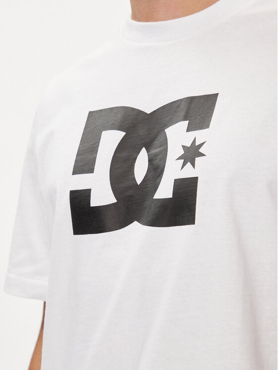 DC Shoes DC Shoes Футболка Star Hss ADYZT05373 Білий Relaxed Fit