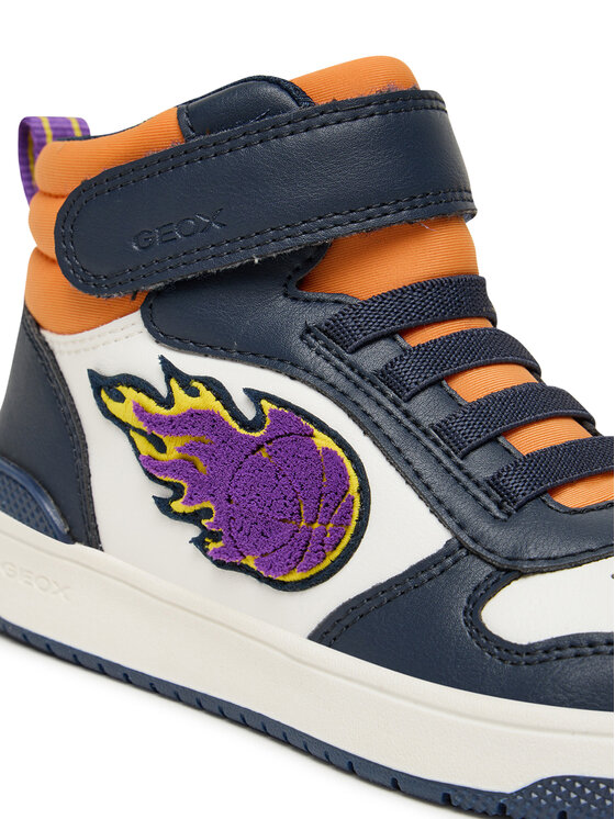 Geox Sneakersy Geox J Washiba J56LQC 054FU C0899 S Biela