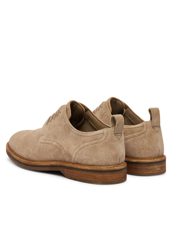 Clarks Туфлі Clarks Aldwin Lace 26186449 Сірий