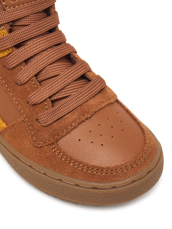 Geox Sneakersy Geox J Theleven Boy J46LDC 05422 C6689 M Brązowy