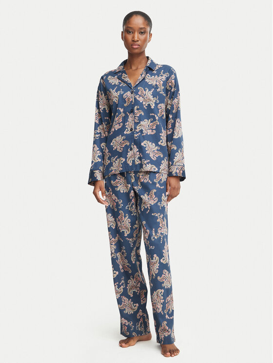 LAUREN RALPH LAUREN LAUREN RALPH LAUREN Піжама ILN92529 Cиній Regular Fit