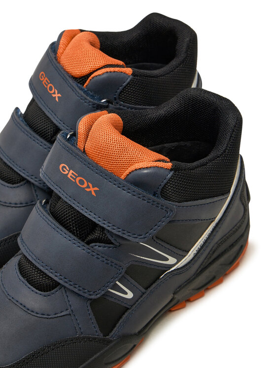 Geox Kotníková obuv Geox Jr New Savage B Abx J261WA 0MEFU C0659 D Tmavomodrá
