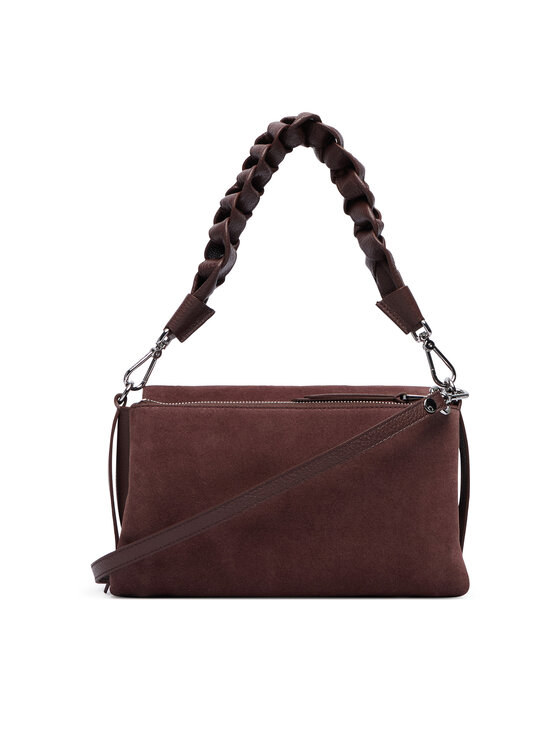 Coccinelle Torebka Coccinelle P6P Boheme Suede Bimaterial E1 P6P 12 01 01 Bordowy