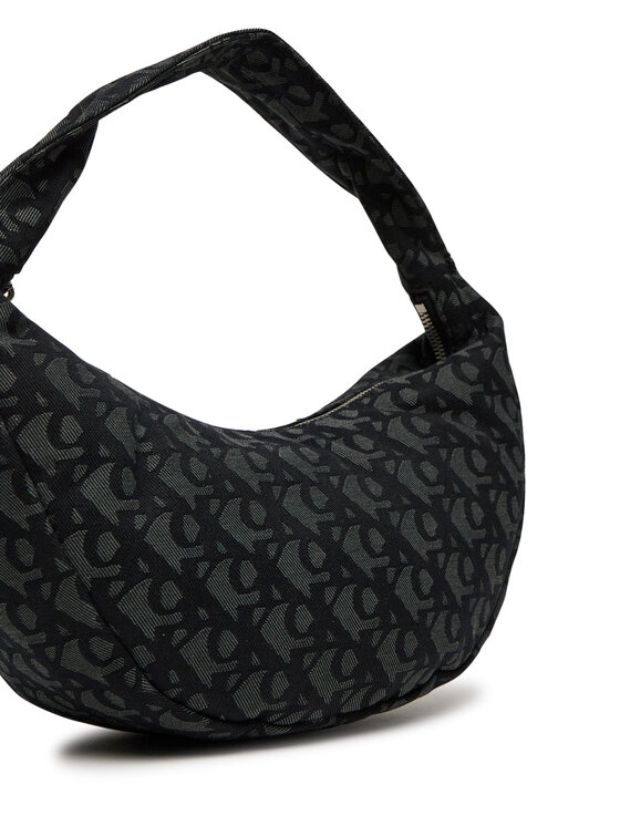 Calvin Klein Rankinė Calvin Klein Ckj Monogram Pinched Medium Shou LV04F3206G Juoda