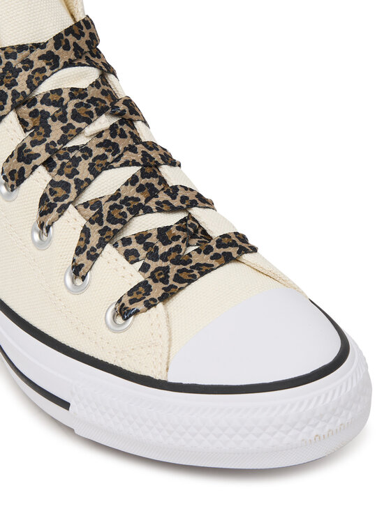 Converse Kedas Converse Chuck Taylor All Star Leopard Laces A19179C Krēmkrāsas