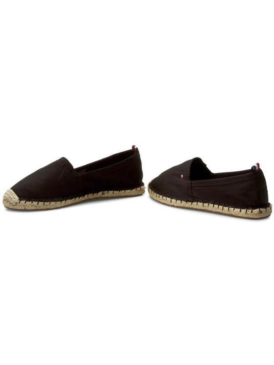 Tommy Hilfiger Espadrilky Tommy Hilfiger Int Lana 11D FW0FW00382 Čierna