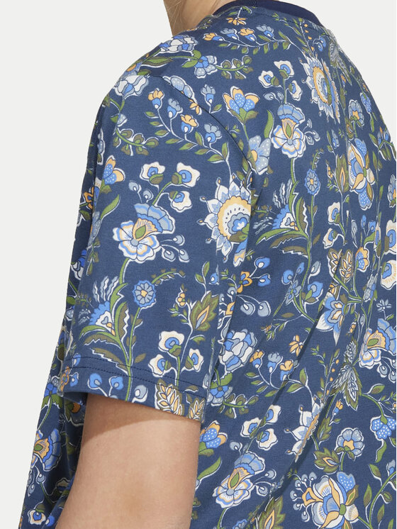 adidas adidas Футболка Liberty London JV7818 Cиній Loose Fit