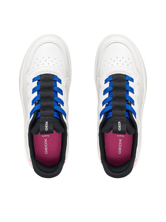 Geox Сникърси Geox J Washiba Fast In Girl J65NSA 05415 C0404 M Бял