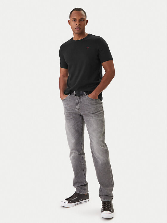 Mustang Mustang Conjunto de camisetas 1017076 Negro Regular Fit