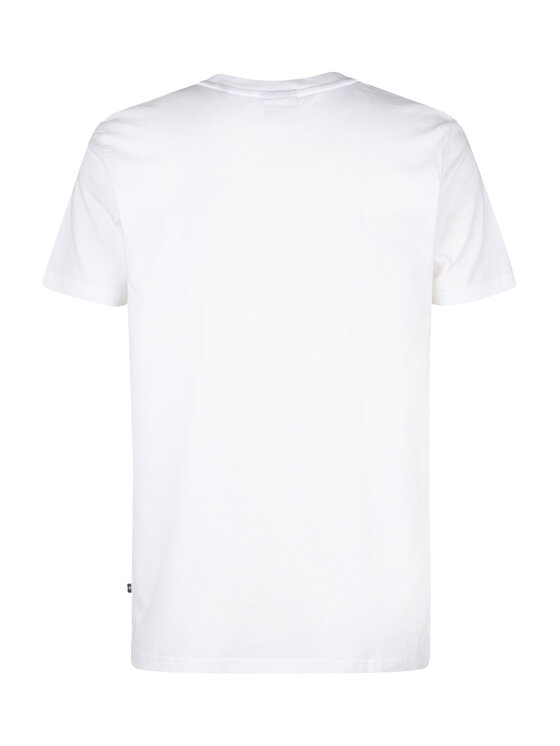 Petrol Industries Petrol Industries Camiseta M-1050-TSR671 Blanco Regular Fit