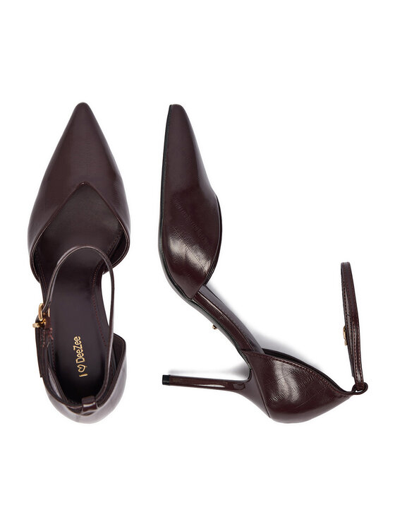 DeeZee Pantofi cu toc subțire DeeZee CEO-CD25-355-1 Vișiniu