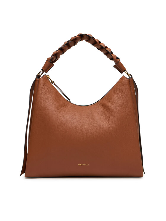 Coccinelle Сумка Coccinelle M50 Boheme Grana Double E1 M50 13 02 01 Коричневий
