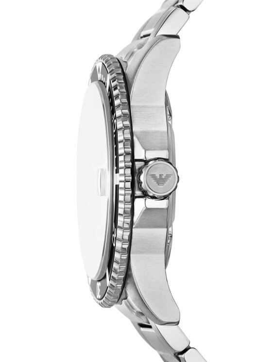 Emporio Armani Hodinky Emporio Armani World Explorer AR11683 Strieborná