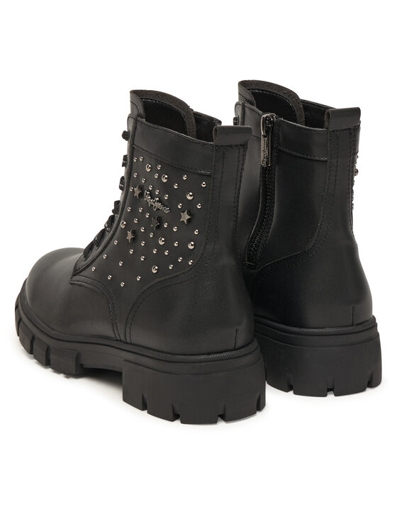 Pepe Jeans Turistická obuv Pepe Jeans Lilli Life G PGS500008 Černá