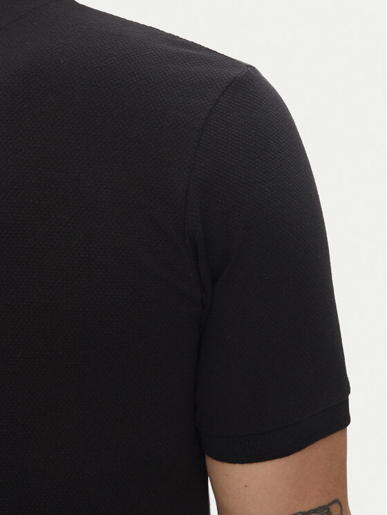 Lindbergh Lindbergh Polo marškinėliai 30-404020 Juoda Relaxed Fit
