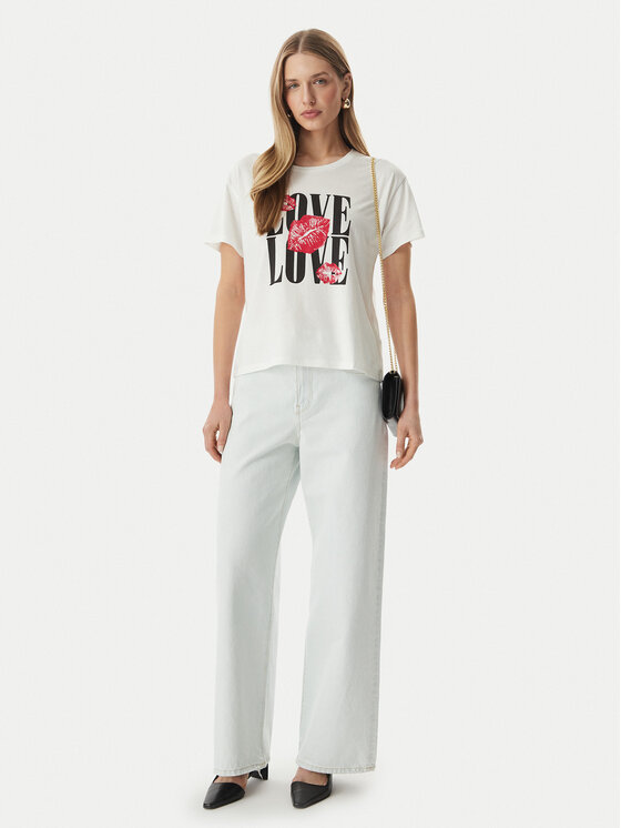 Morgan Morgan Camiseta 261-DOVE Blanco Regular Fit