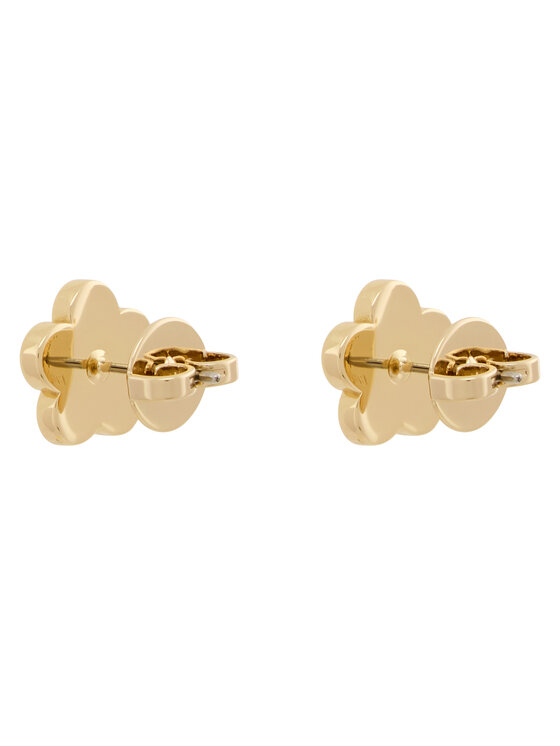 Tory Burch Сережки Tory Burch Kira Flower 157351 Золотий