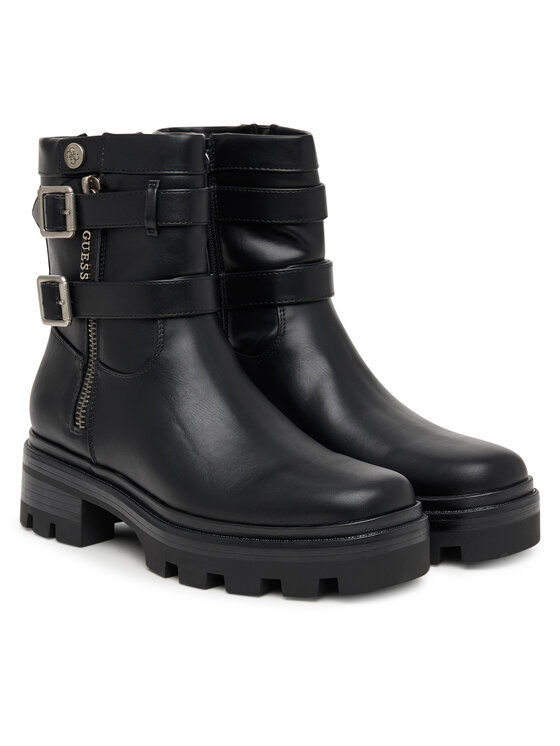 Guess Ботильйони Guess FLFLYN ELE10 Чорний