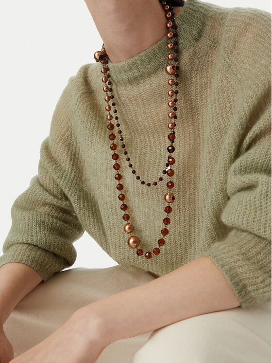 Weekend Max Mara Naszyjnik Weekend Max Mara Aderire 2625756134650 Złoty