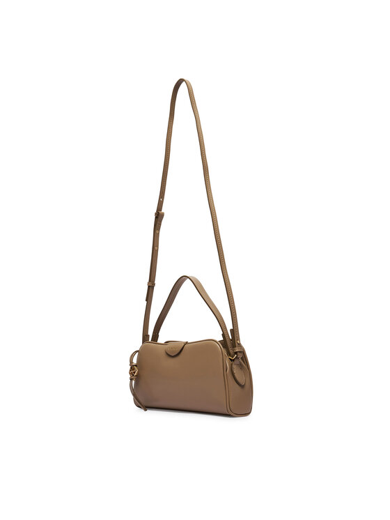 Calvin Klein Torebka Calvin Klein Emblem Trio Top Handle Camera Ba LV04F3370G Beżowy