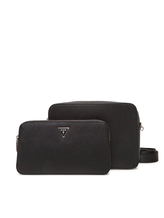 Guess Плоска сумка Guess HMMISA P5322 Чорний