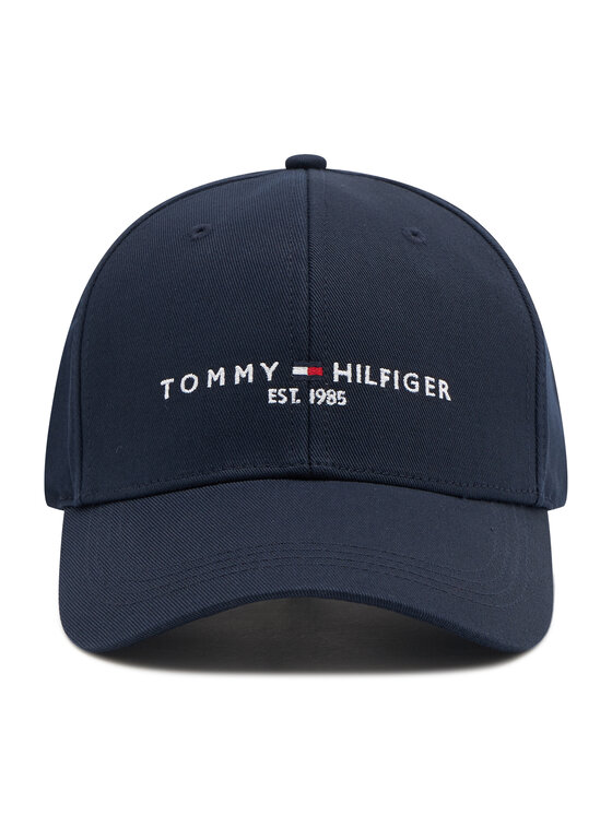 Tommy Hilfiger Cappellino Tommy Hilfiger Th Established Cap AM0AM07352 Blu scuro