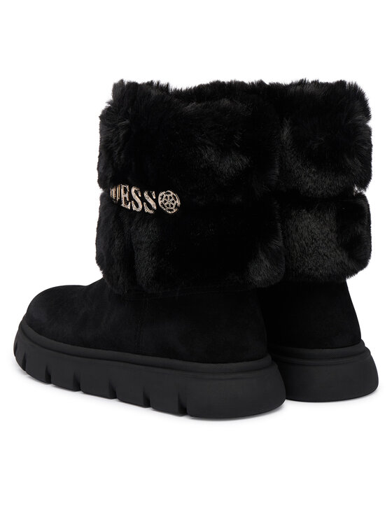 Guess Апрески Guess FLFMEL ELE10 Черен