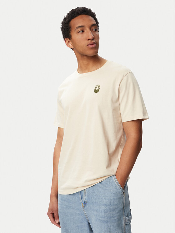 Element Element Camiseta Ambition ELYZT00500 Beige claro Regular Fit