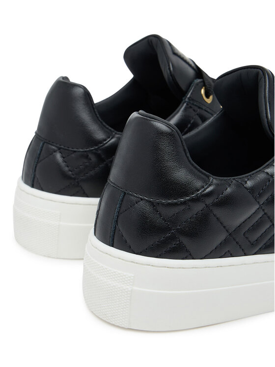 Elisabetta Franchi Снікерcи Elisabetta Franchi Low Cut Lace Up F4-A9E-0357-1251 S Чорний