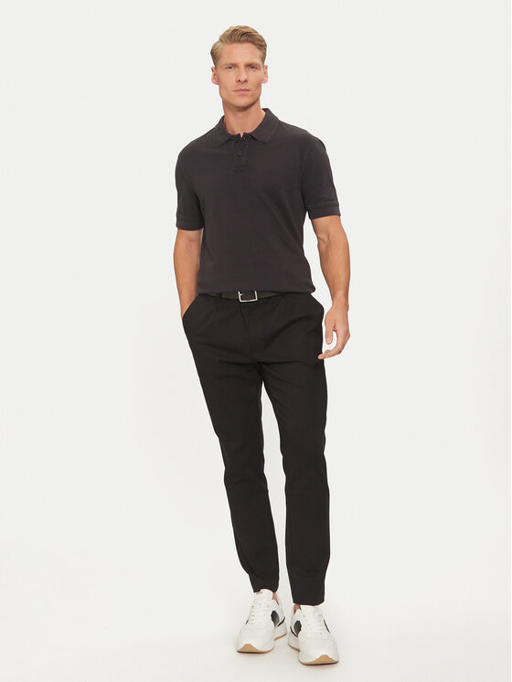 BOSS Boss Поло Prime 50507813 Чорний Regular Fit