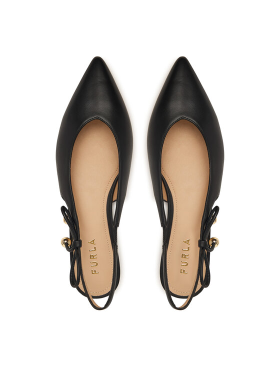 Furla Балетки Furla Poppy Slingback YM23FPO X30000 CN O6000 Чорний
