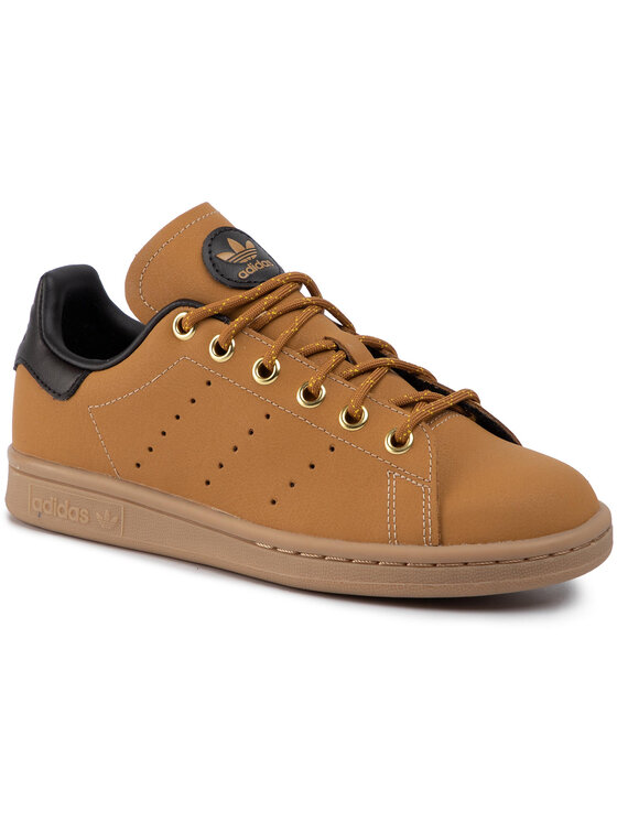adidas Sneakersy adidas Stan Smith J EG3323 Brązowy