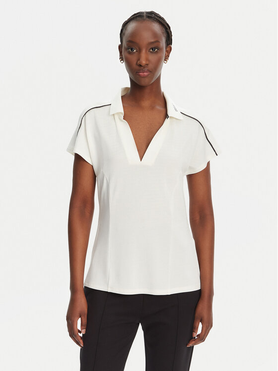 Liu Jo Sport Liu Jo Sport Camiseta TA5183 J4883 Blanco Regular Fit