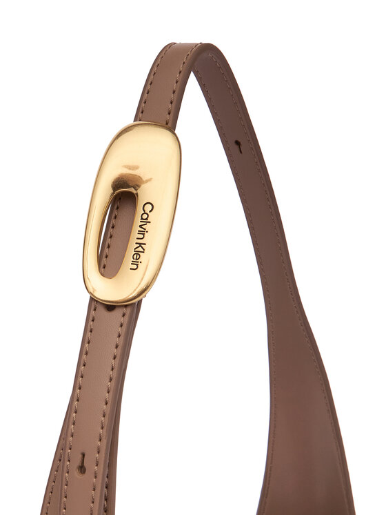 Calvin Klein Soma Calvin Klein Hardware Adj Strap Medium Bag LV04F3402G Bēšs