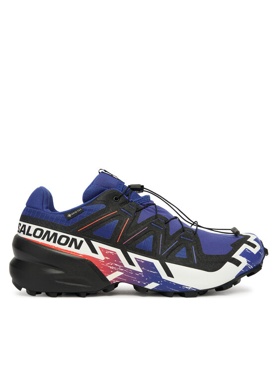 Salomon Bežecké topánky Salomon Speedcross 6 Gore-Tex Equipe L47982800 Tmavomodrá