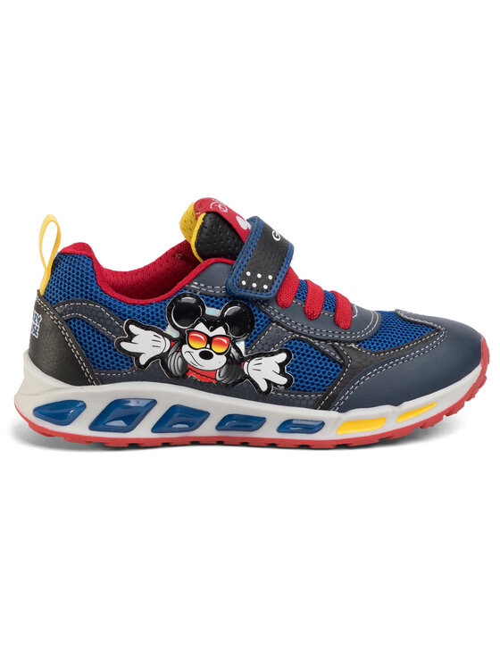 Geox Sneakersy Geox J Shuttle B. A J0294A 01454 C0735 D Modrá