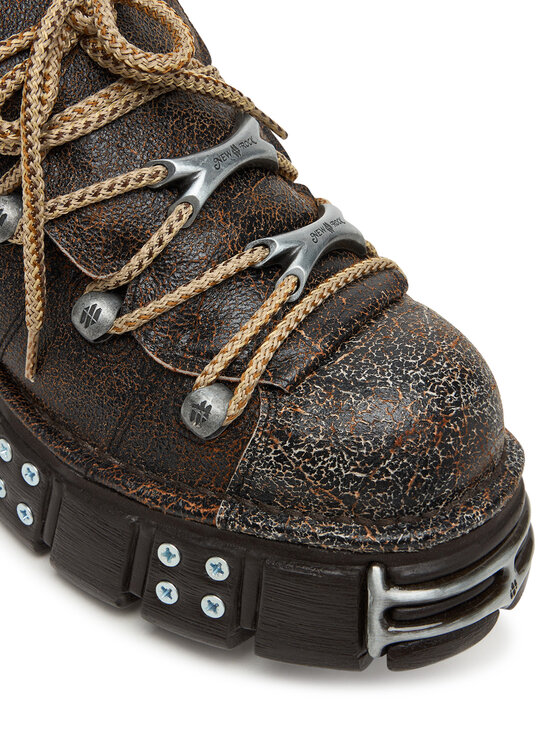 NEW ROCK Sneakersy NEW ROCK M-120N-C83 Brązowy