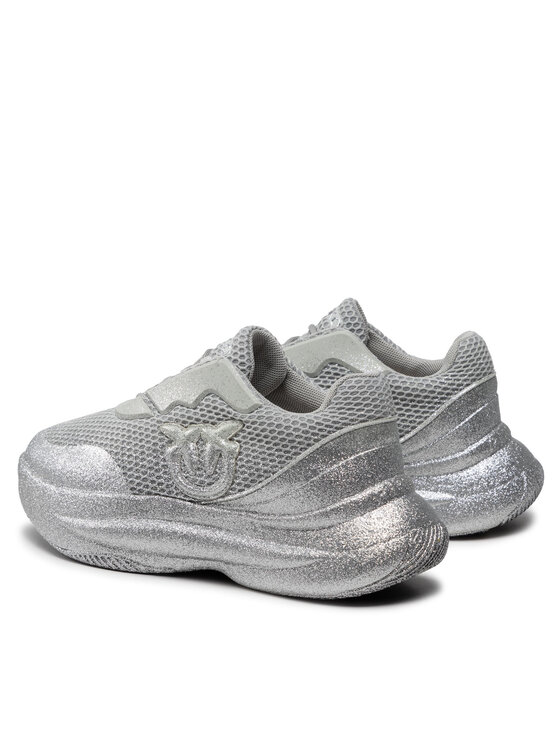 PINKO Сникърси Pinko Rouen 1 Bubble Snekaer . PE 22 BLKS1 1H210L Y84Q Сив