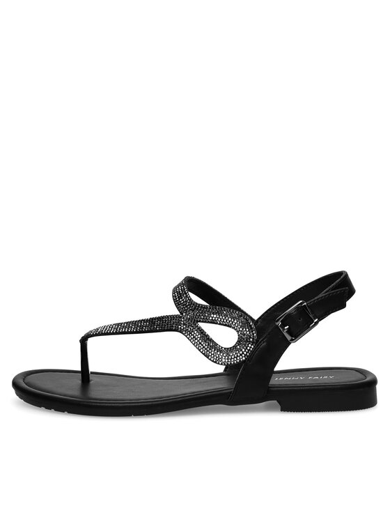 Jenny Fairy Sandales Jenny Fairy WS2590-100 Melns