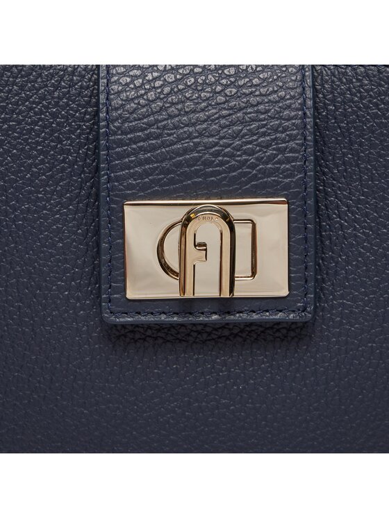 Furla Дамска чанта Furla 1927 M Tote 28 Soft WB01098-HSF000-2676S-1007 Тъмносин