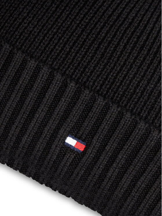 Tommy Hilfiger Čepice Tommy Hilfiger Flag AM0AM12796 Černá
